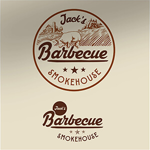 Logo ontwerp: Jack's Barbecue