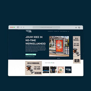 Online content terra mockup ontwerp