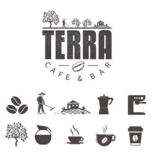 Huistijl iconen ontwerp Terra