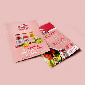 Flyer ontwerp Lekkerland